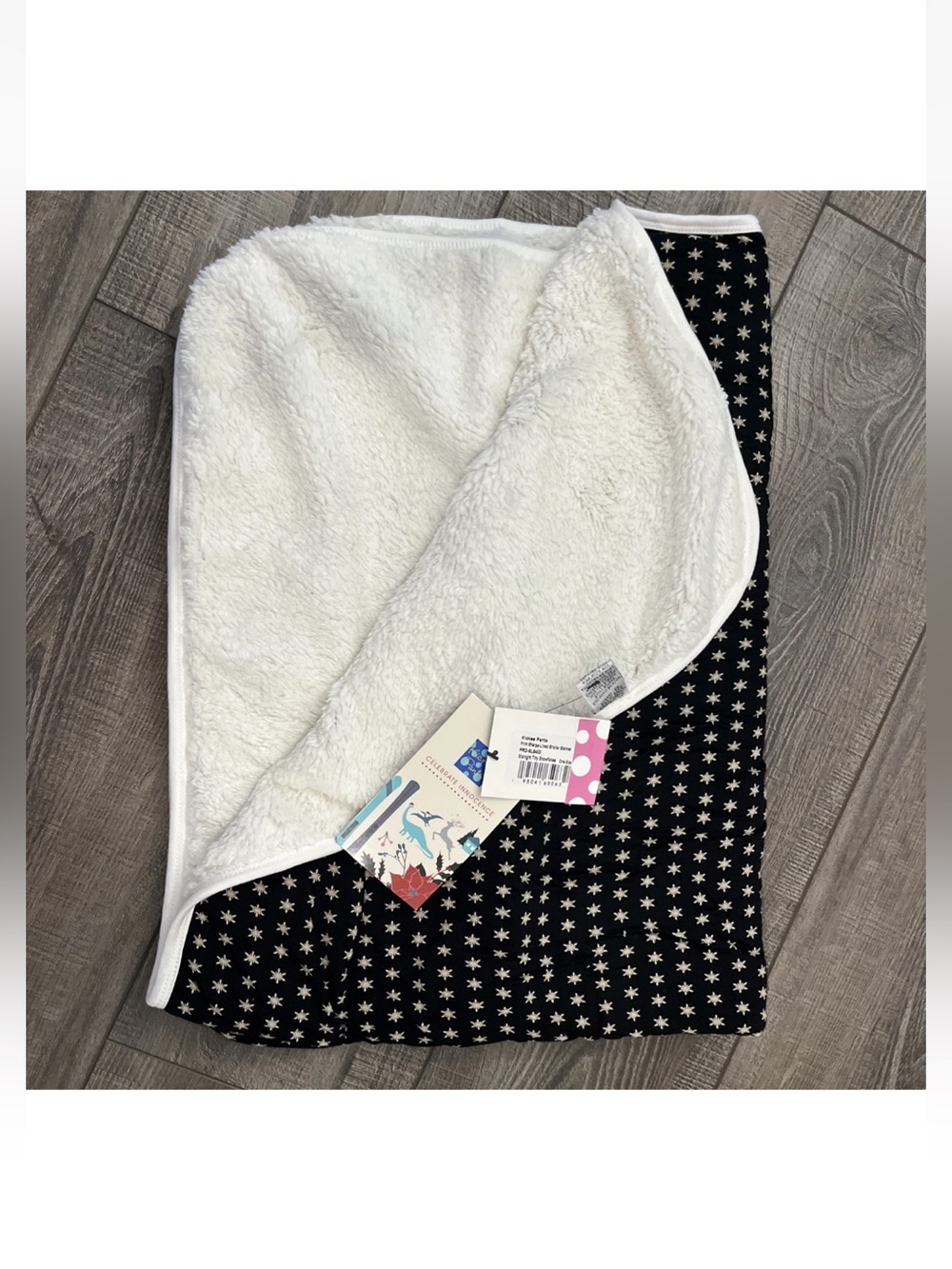 Kickee Pants Sherpa Lined Stroller Blanket